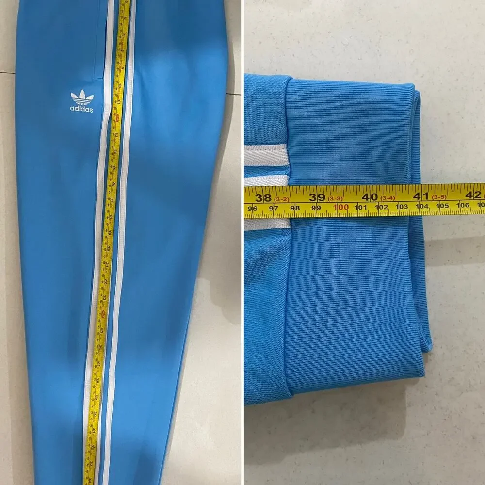 Adidas Originals Classics Superstar Tracksuit Semi Blue Burst White Size XL